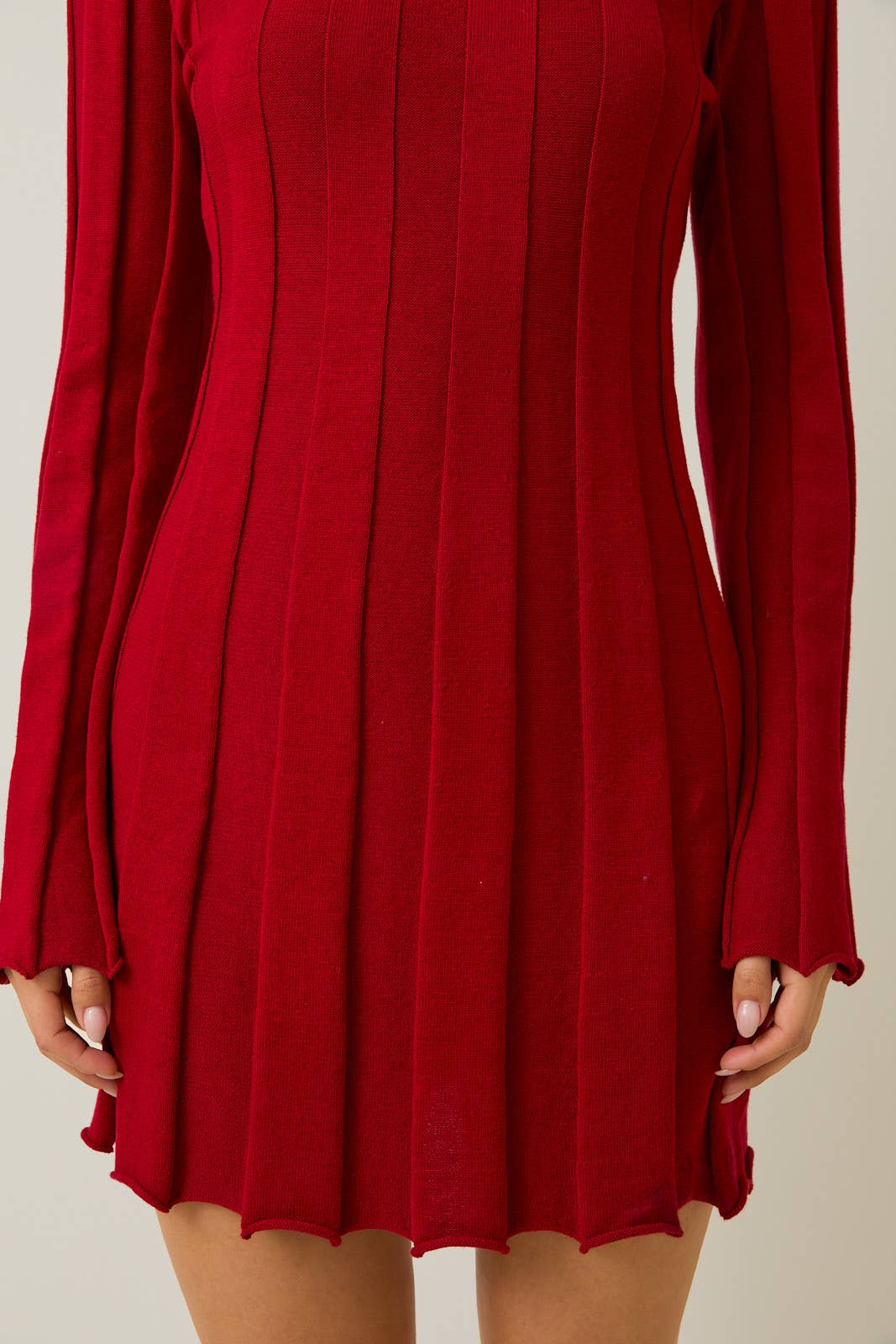 Gem Sweater Mini Dress