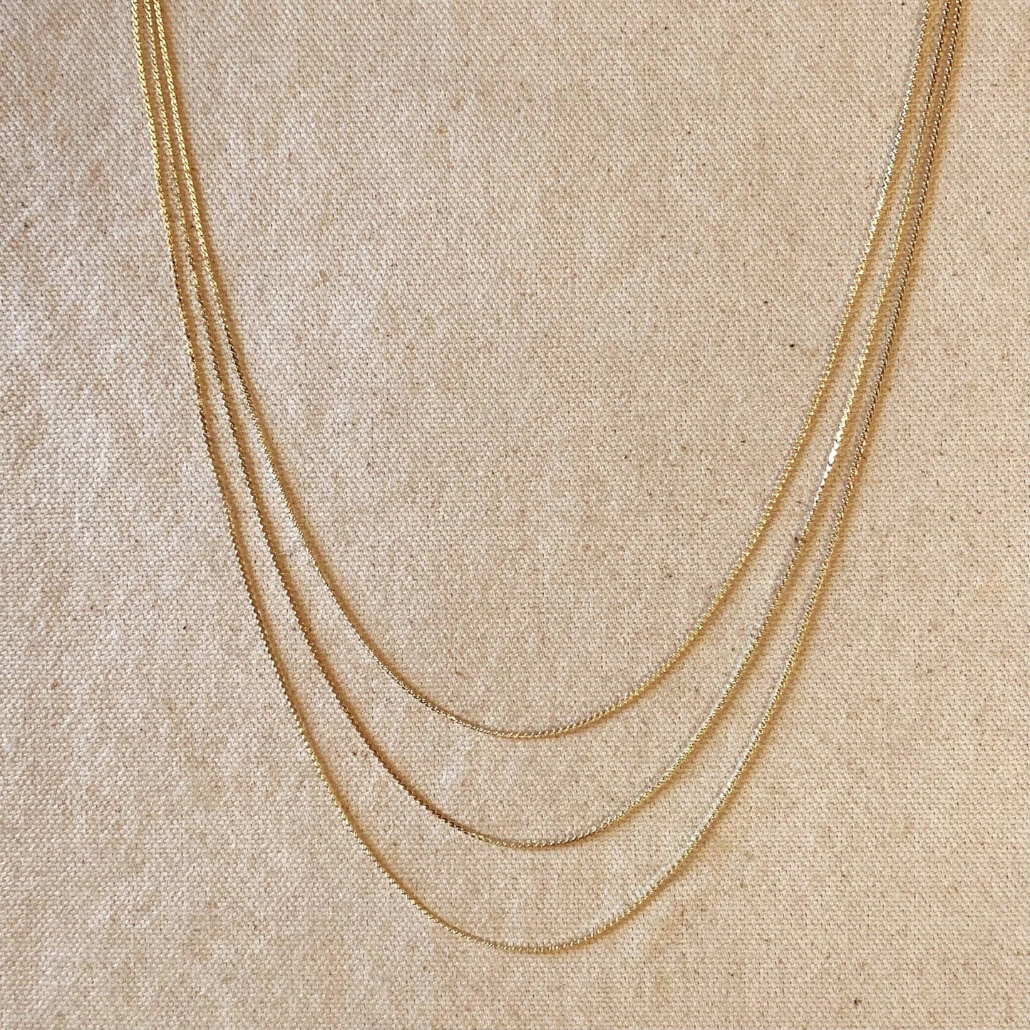 Mia Dainty Chain Necklace | Waterproof Jewelry