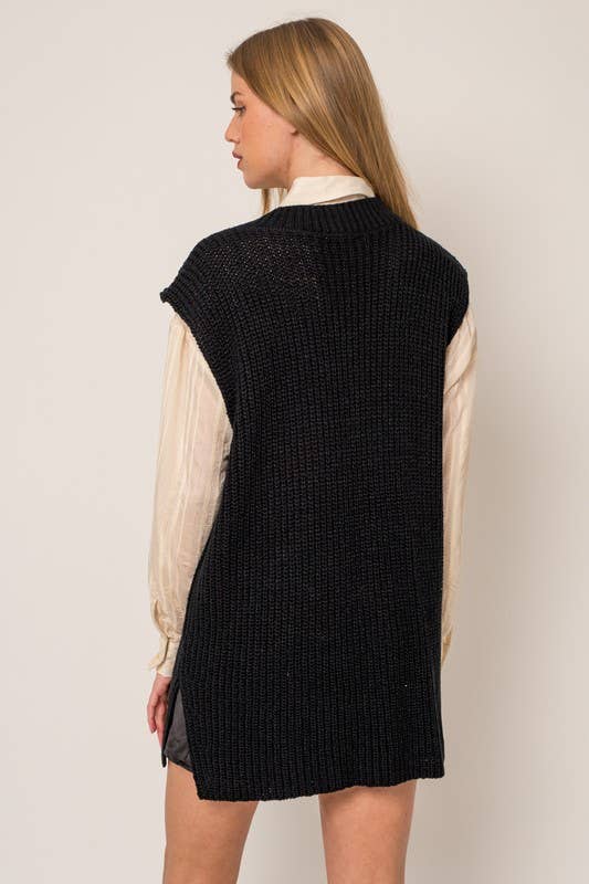 Gabrielle Tunic Knit Vest