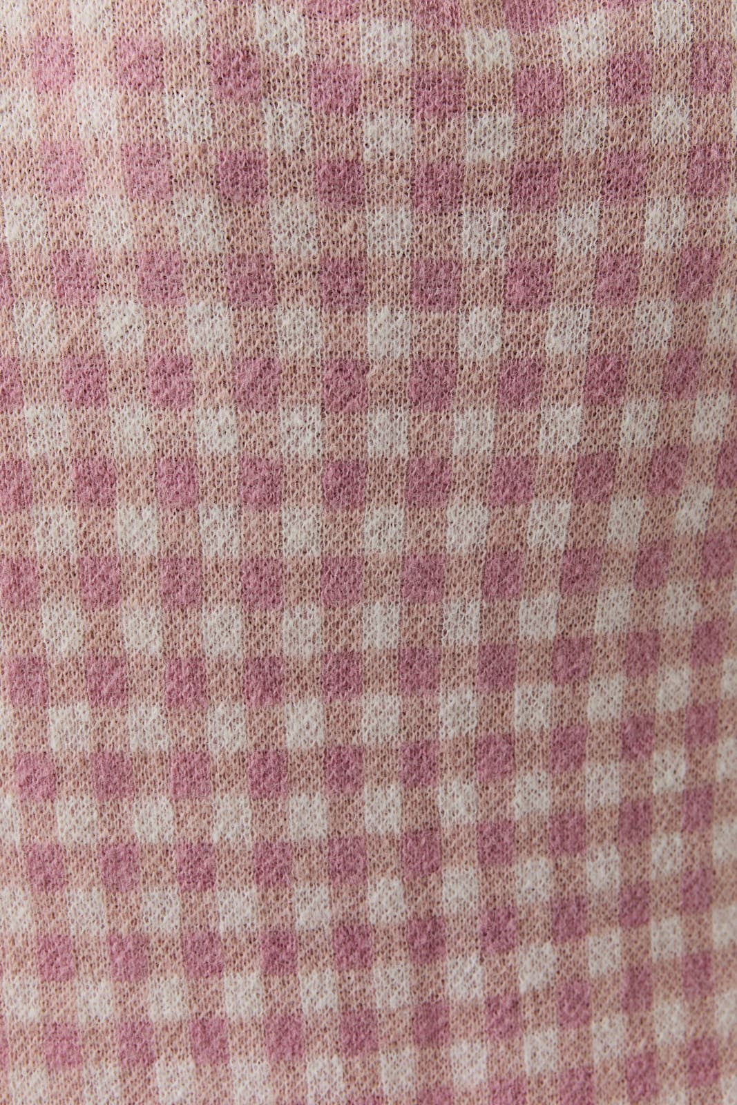 Maddie Gingham Henley Sweater