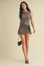 Stacie Leopard Wrap Dress