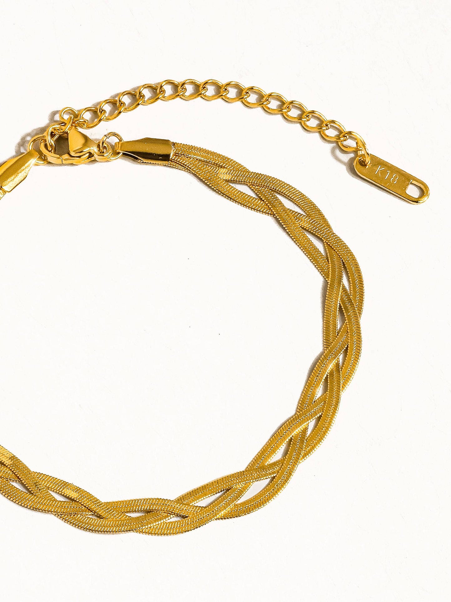 Yvet Braided Snake Chain Bracelet | Waterproof Jewelry
