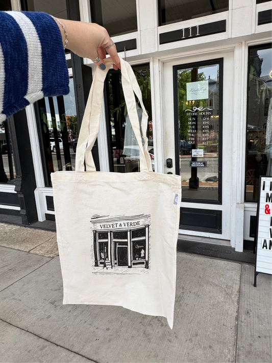 Velvet & Verde Tote Bag