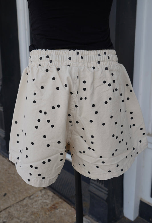 Amie Polka Dot Waist Shorts