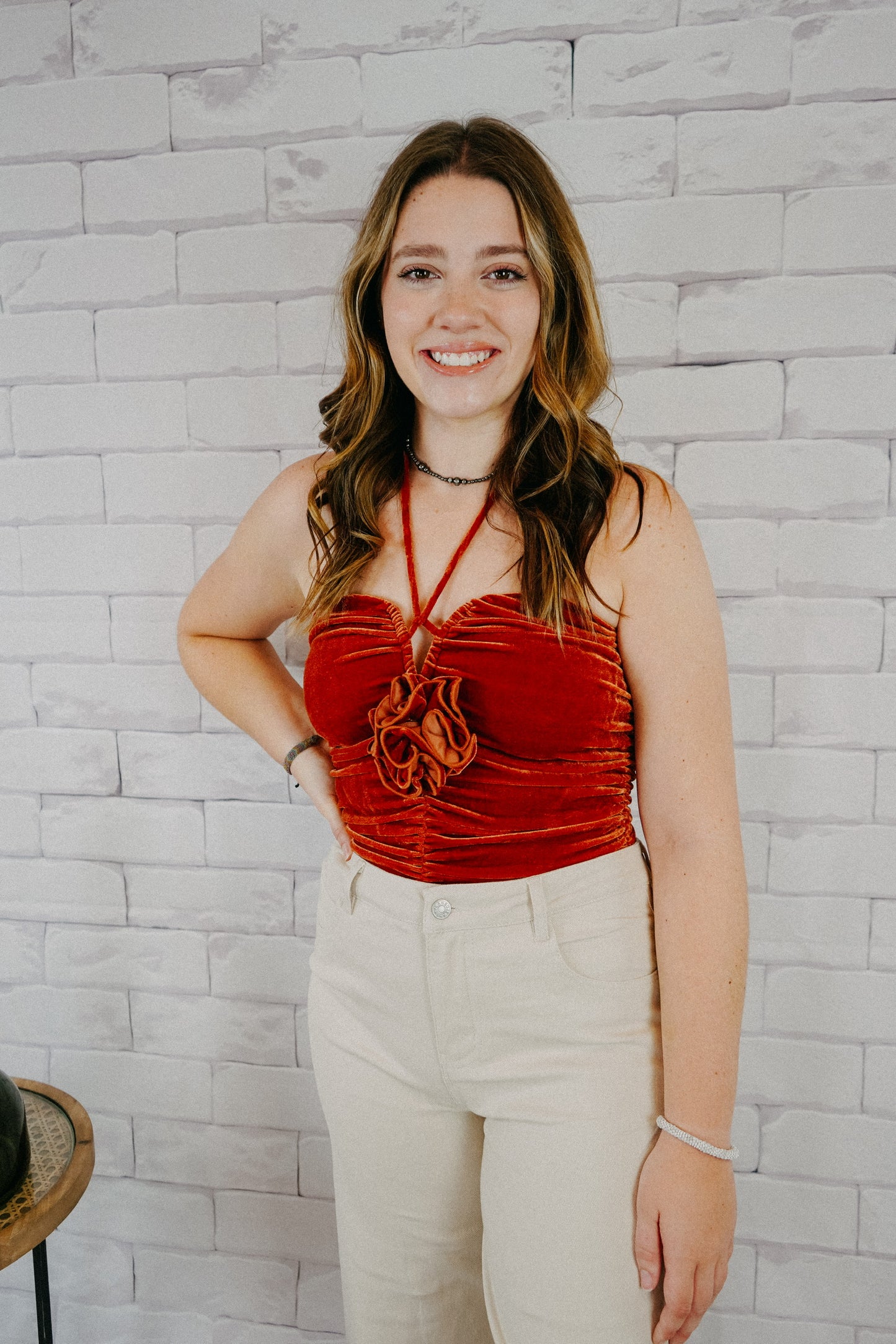 Rosie Velvet Bodysuit