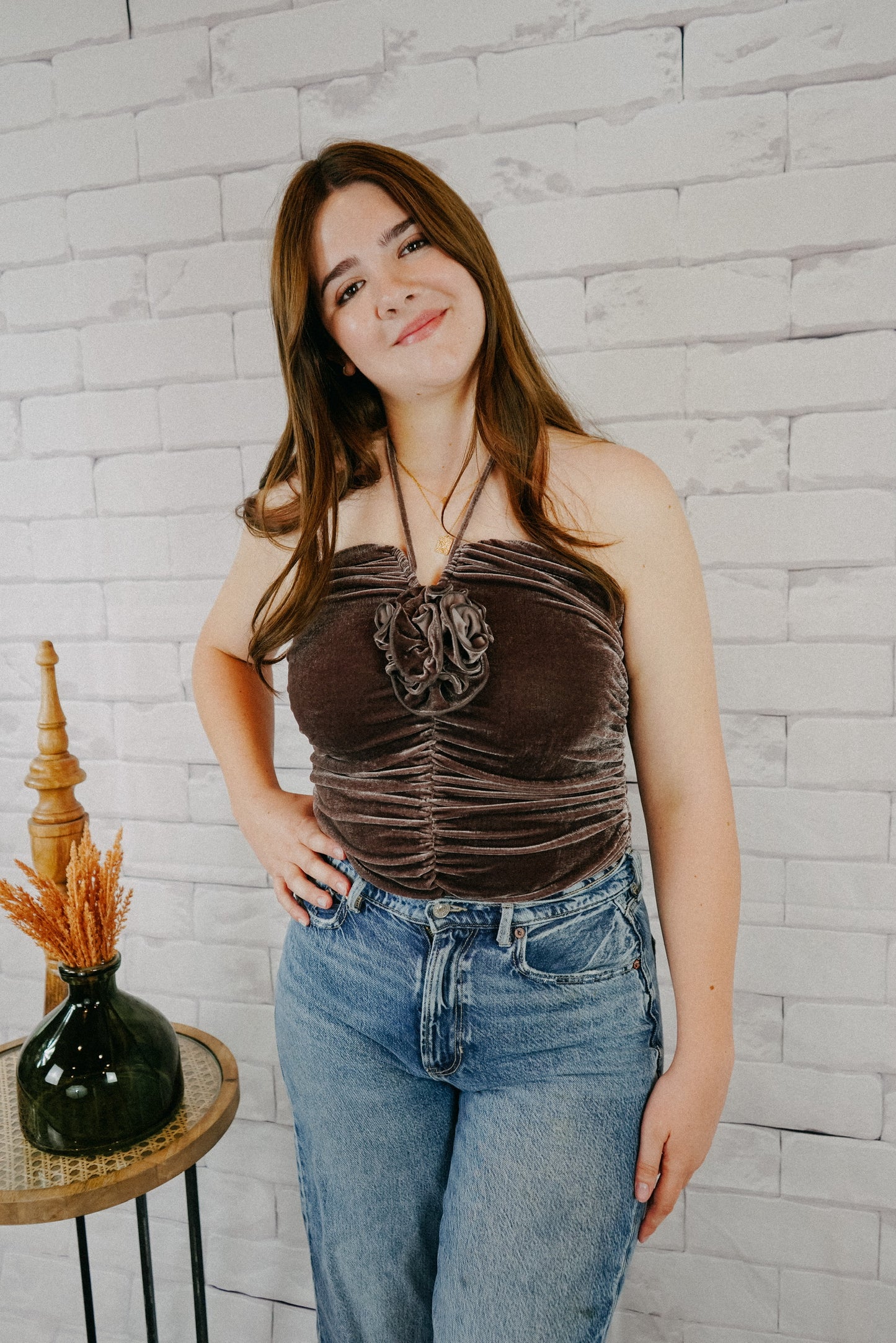 Rosie Velvet Bodysuit