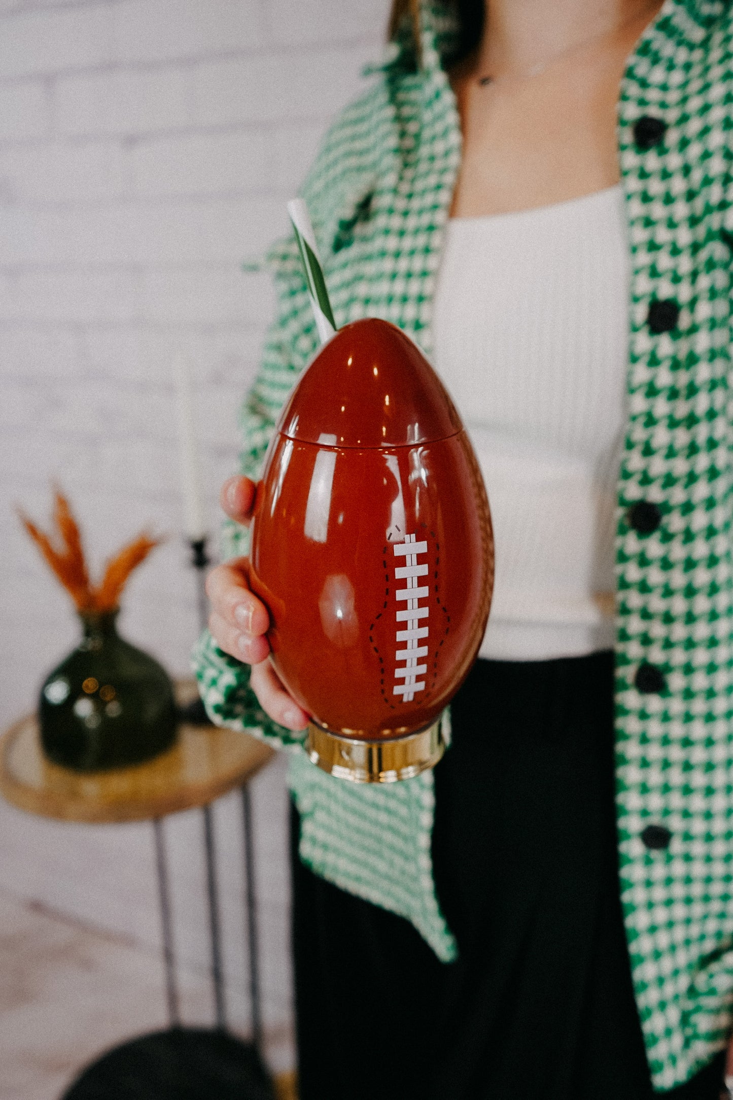 Down, Set, Fun Football Novelty Sipper