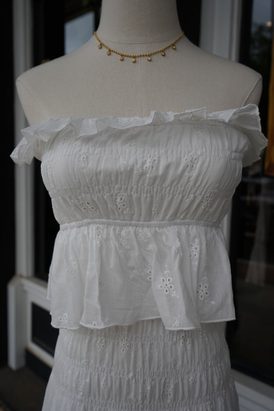 Spring Tiered Maxi Dress