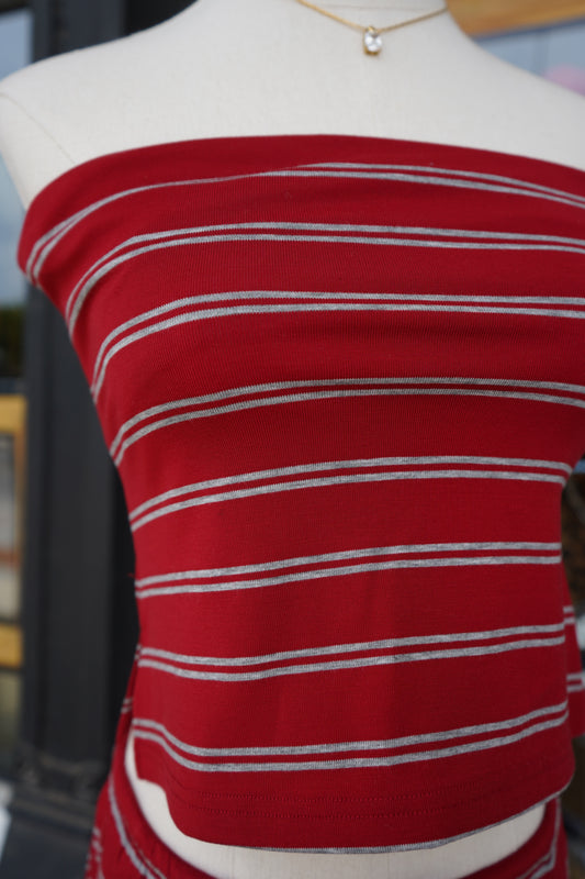 Avery Stripe Tube Top