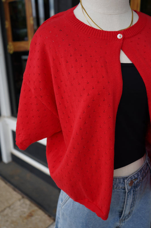 Ruby Open Cardi