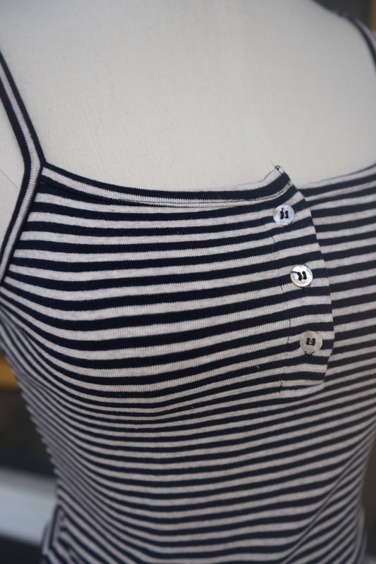 Tatum Striped Sleeveless Cami Top
