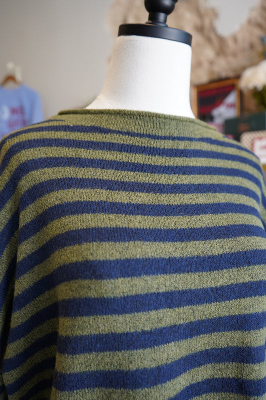 Piper Pullover Sweater | Striped