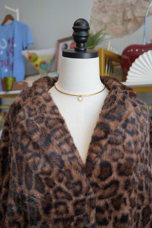 Trixie Long Faux Fur Coat