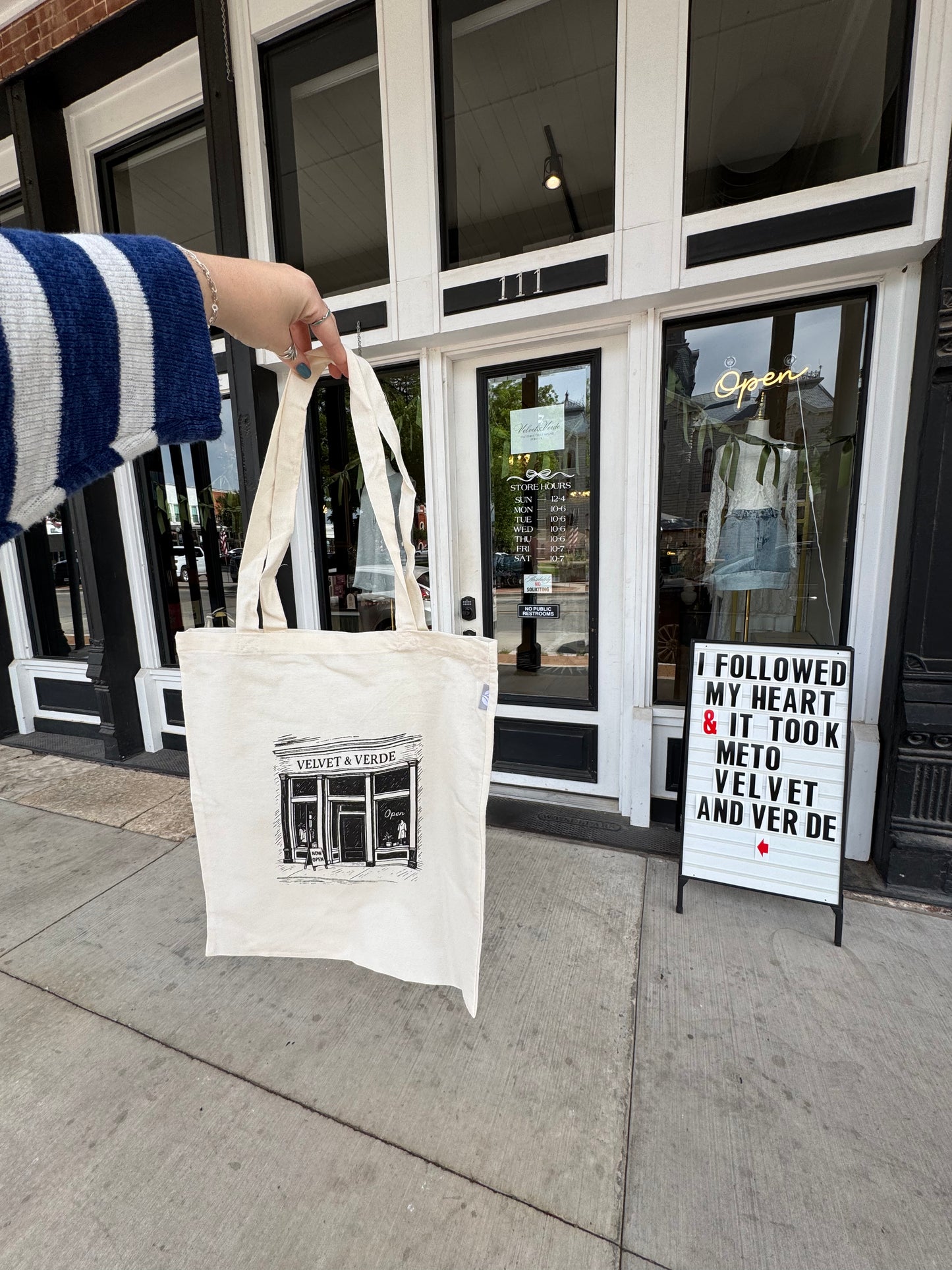 Velvet & Verde Tote Bag