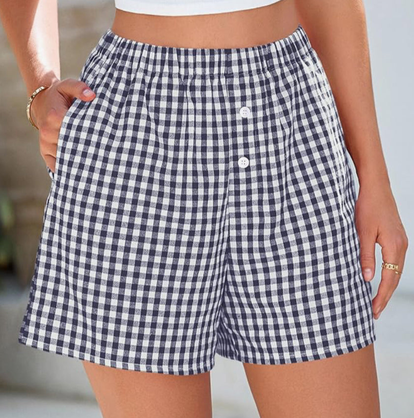 Julie Gingham Boxer Shorts