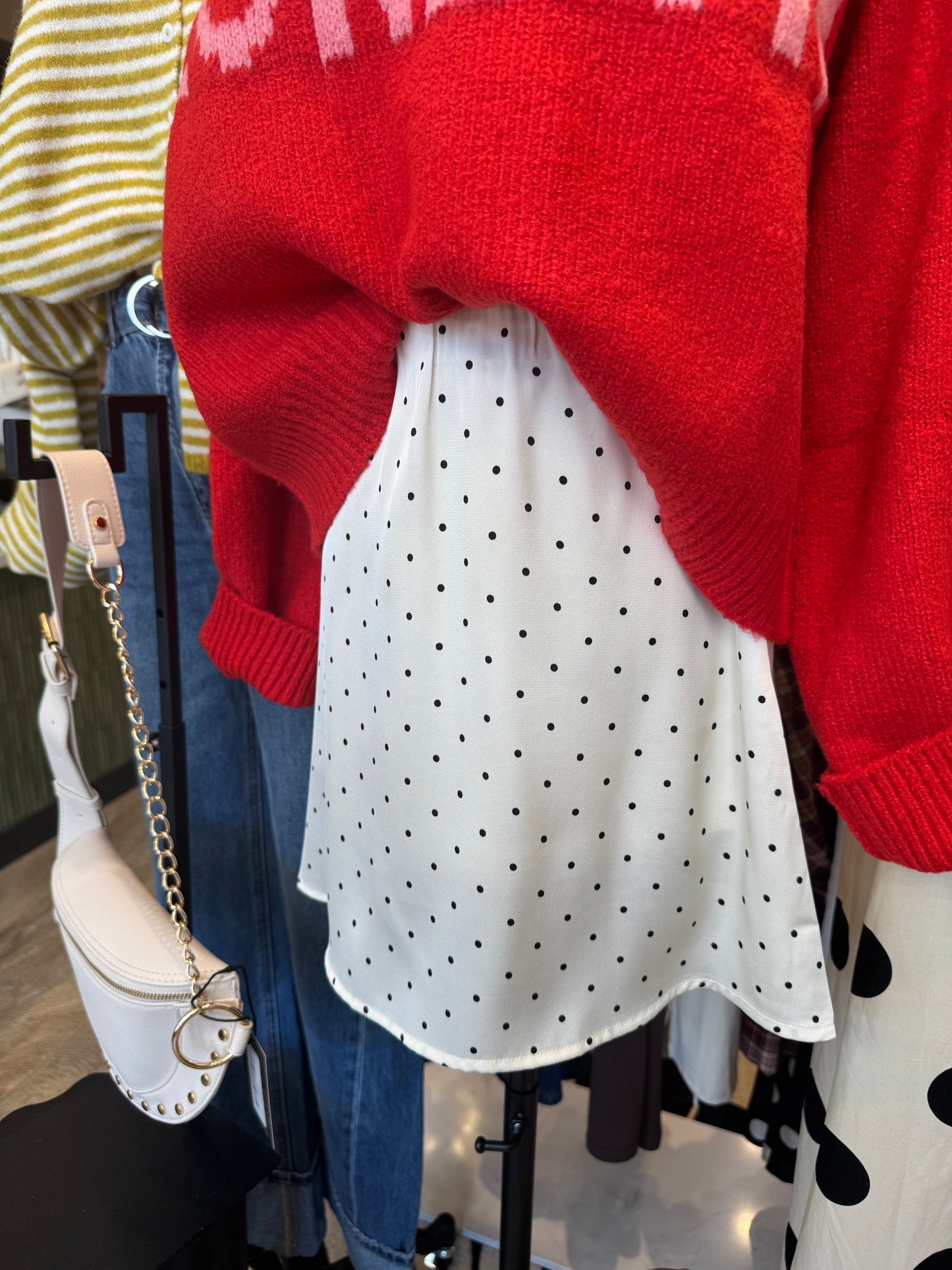 Poppi Polka Dot Mini Skirt