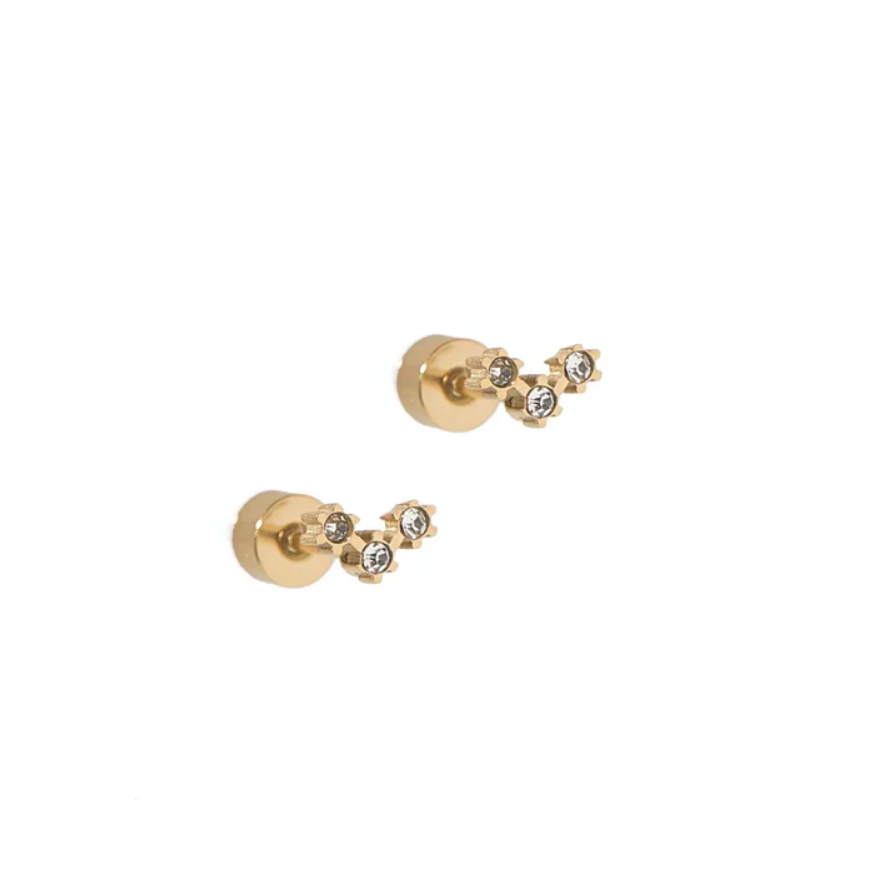 Linny Flatback Nap Studs | BEST SELLER