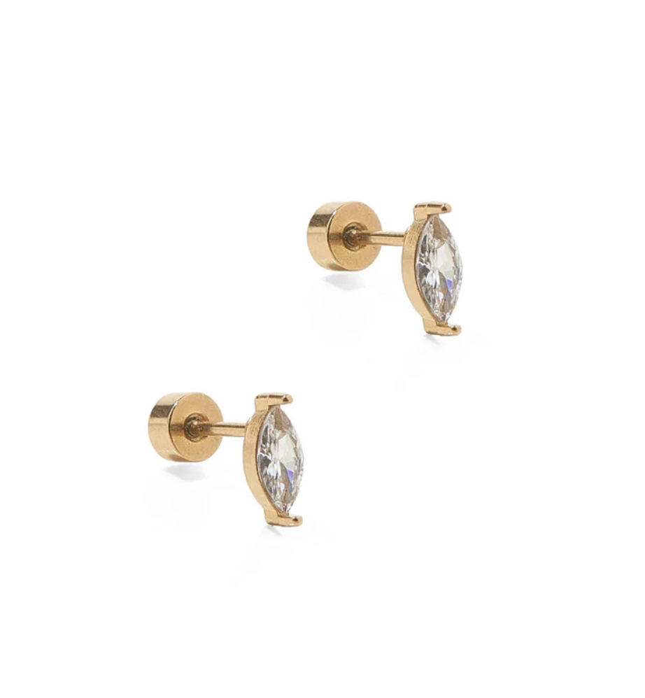 Linny Flatback Nap Studs | BEST SELLER