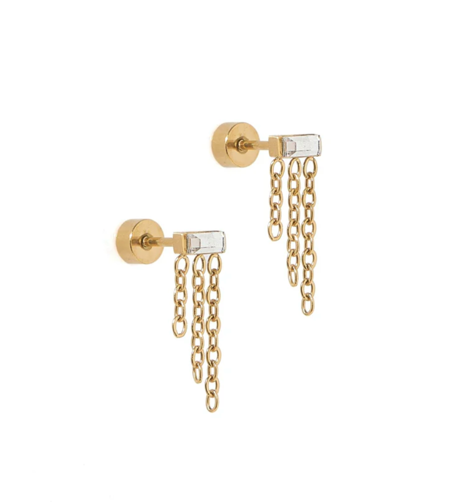 Linny Flatback Nap Studs | BEST SELLER