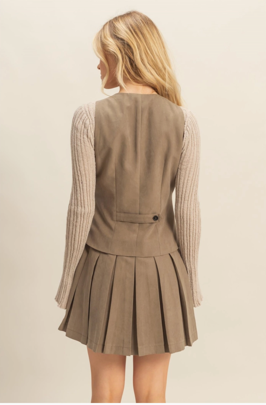 Lori Suede Dress