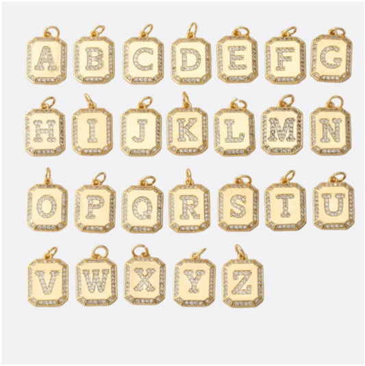 Letter Token Charm