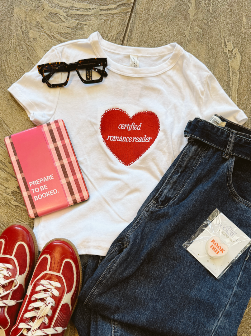 Certified Romance Reader Baby Tee