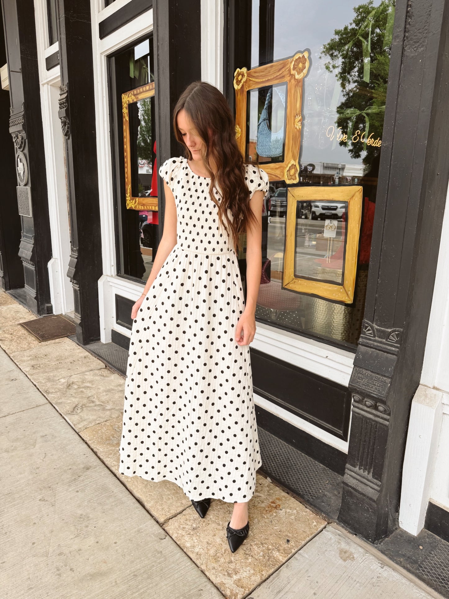 Lolly Polka Dot Maxi Dress