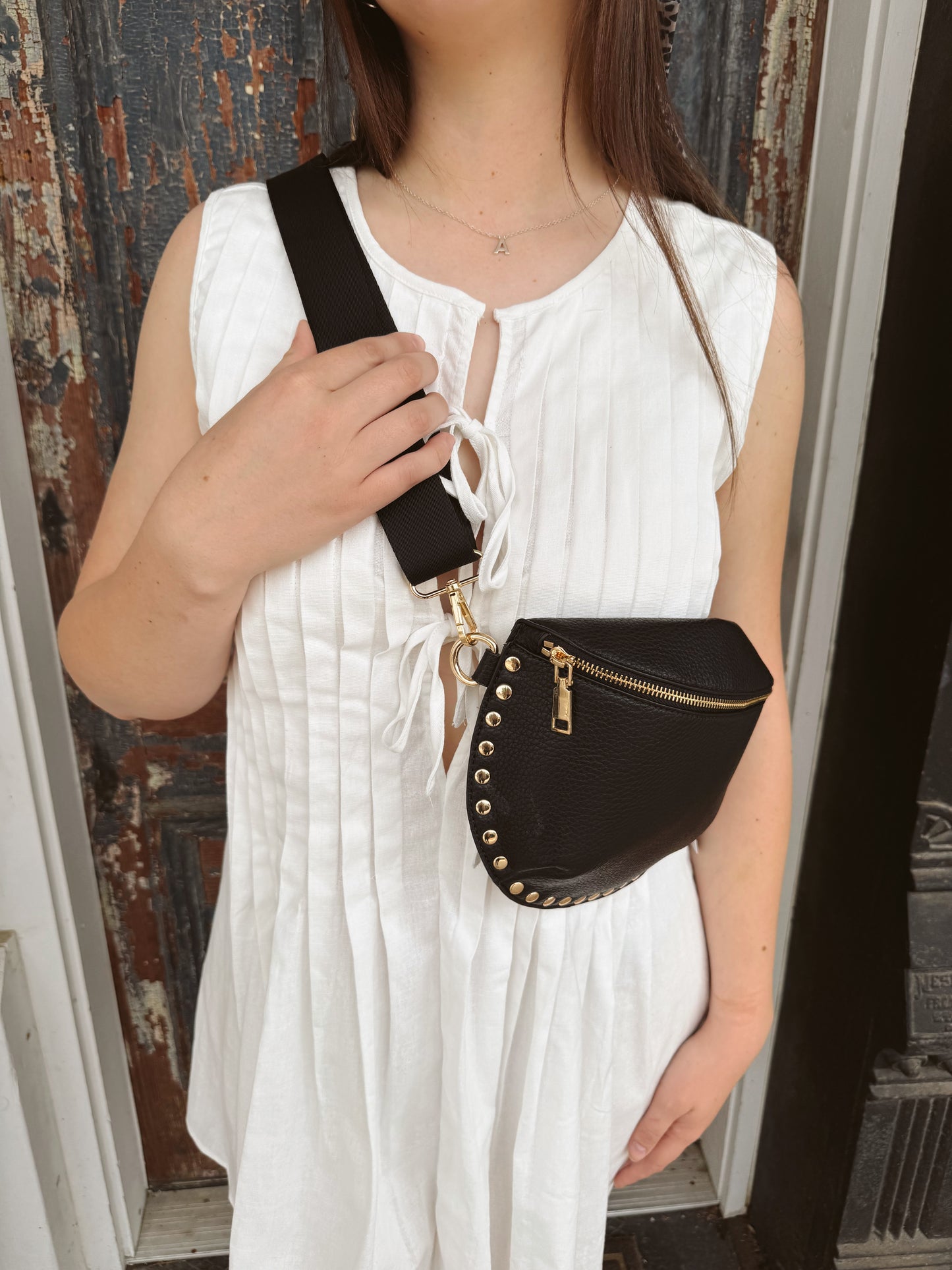 Ari Pleated Mini Dress