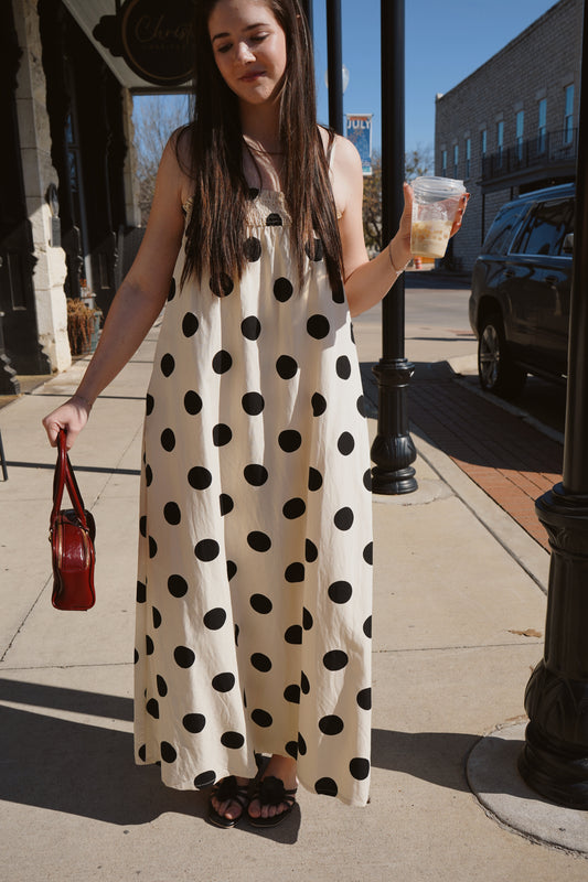 Gigi Polka Dot Maxi Dress
