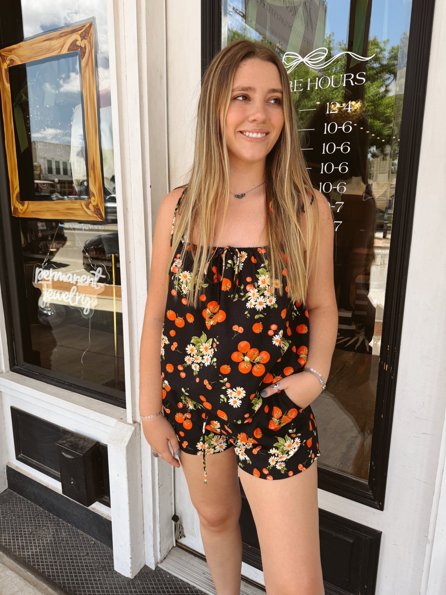 Tilly Tomato Print Set