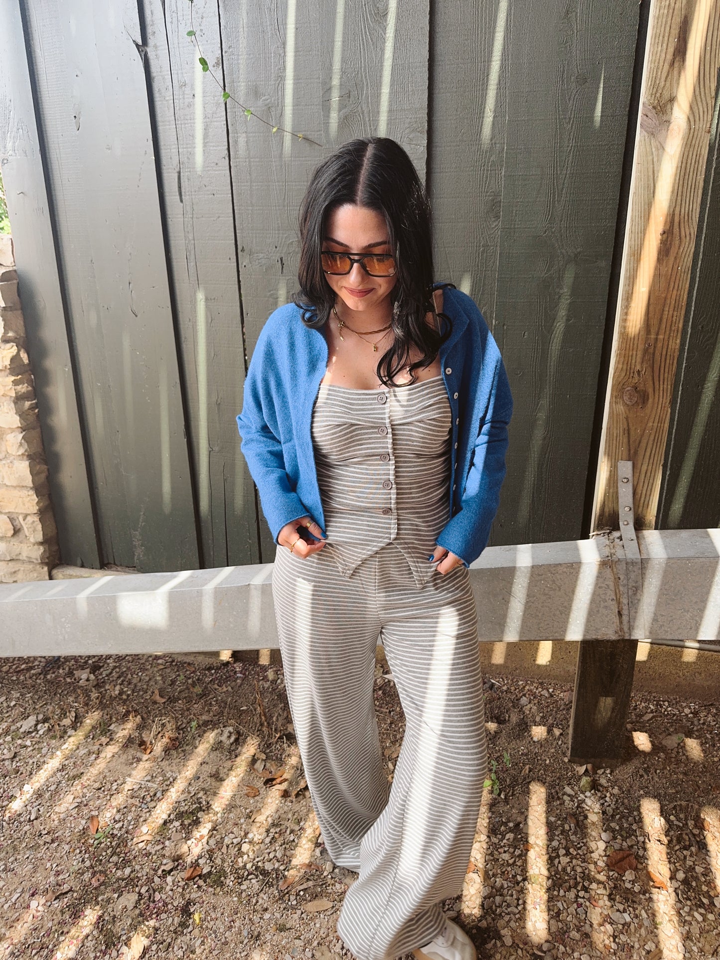 Stila Stripe Pants Set