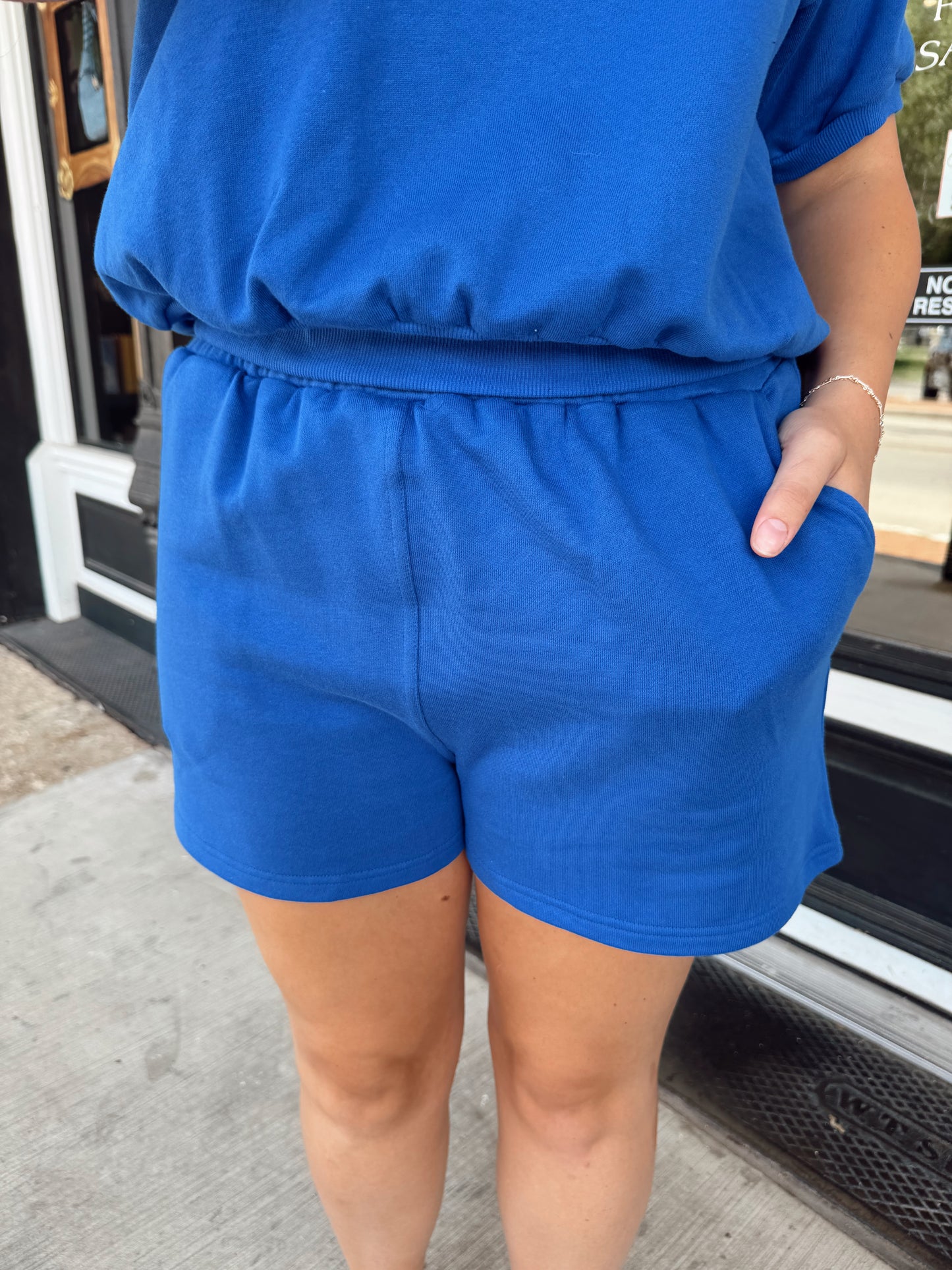 Bordeaux Cobalt Sweat Set