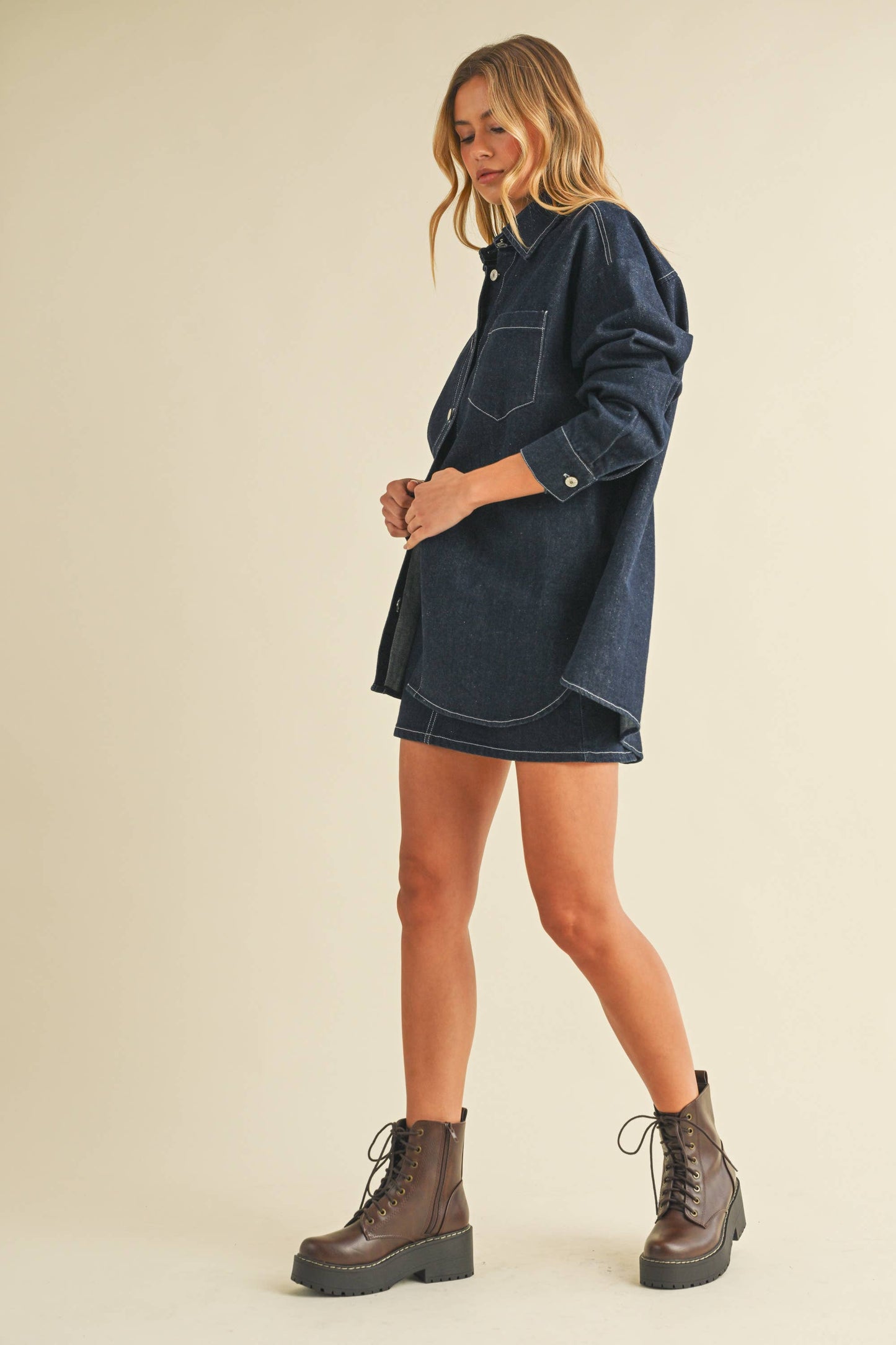 Birdie Denim Set