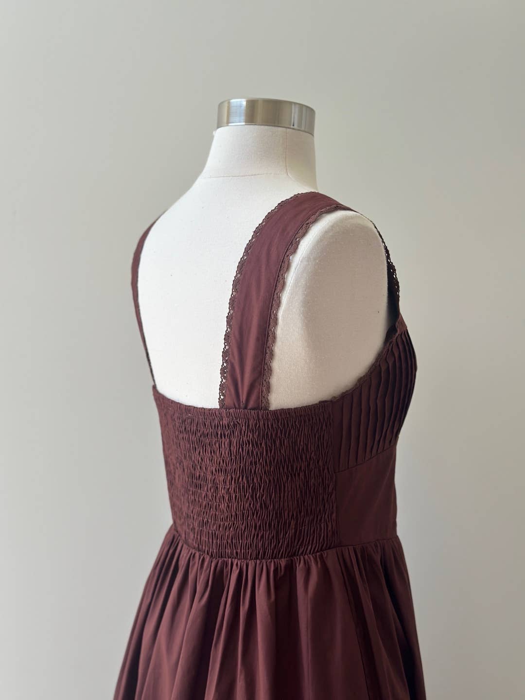 Georgia Lace Trim Midi Dress