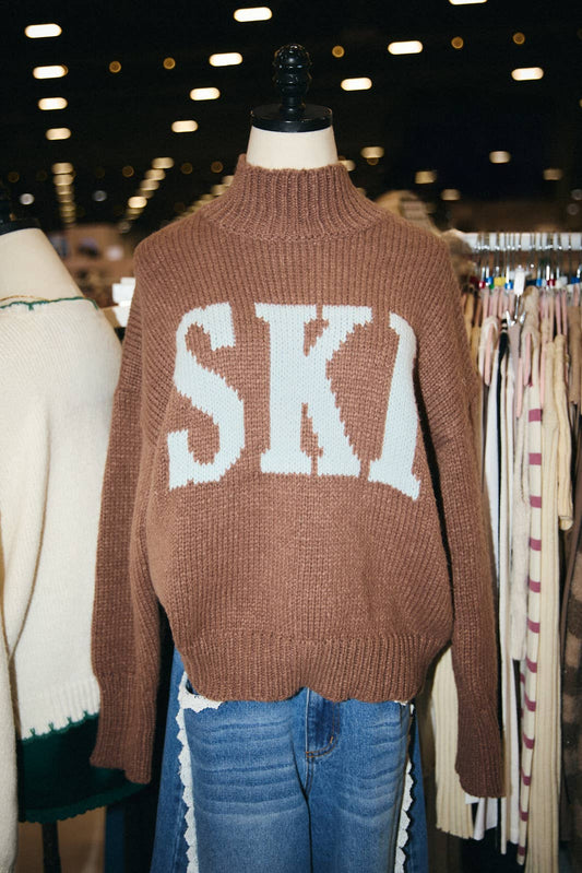 Ski Mock Neck Sweater