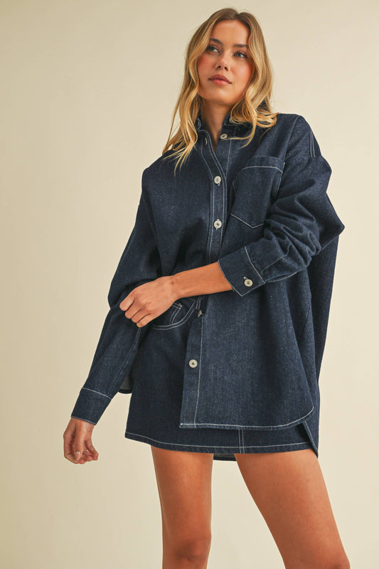 Birdie Denim Set