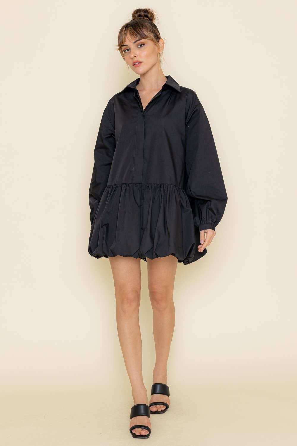 Fiona Bubble Shirt Dress