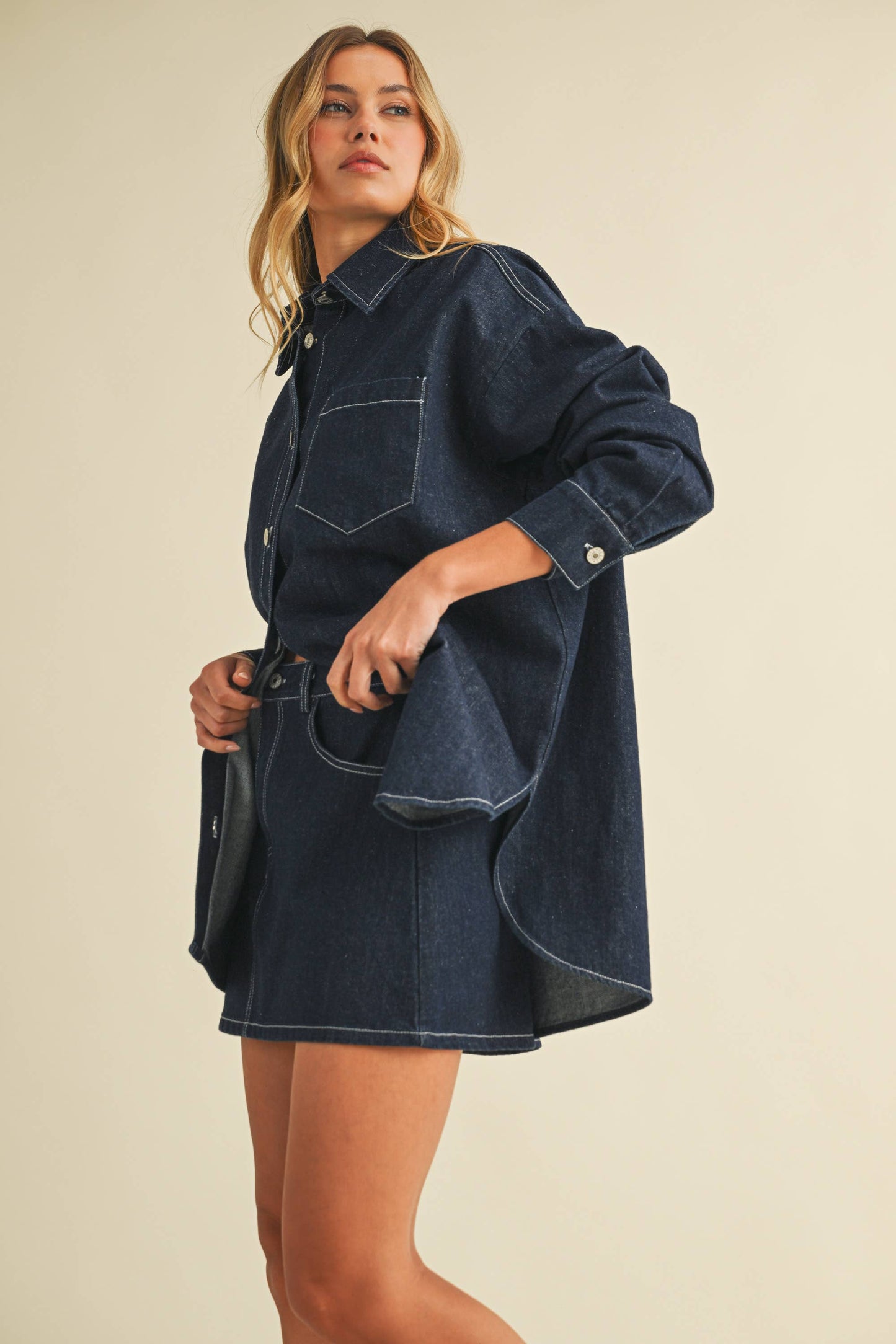 Birdie Denim Set