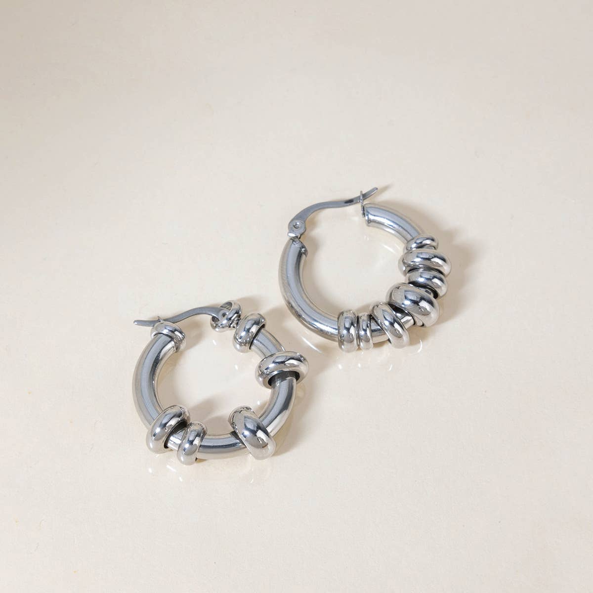 Trina Chunky Hoops | Waterproof Jewelry
