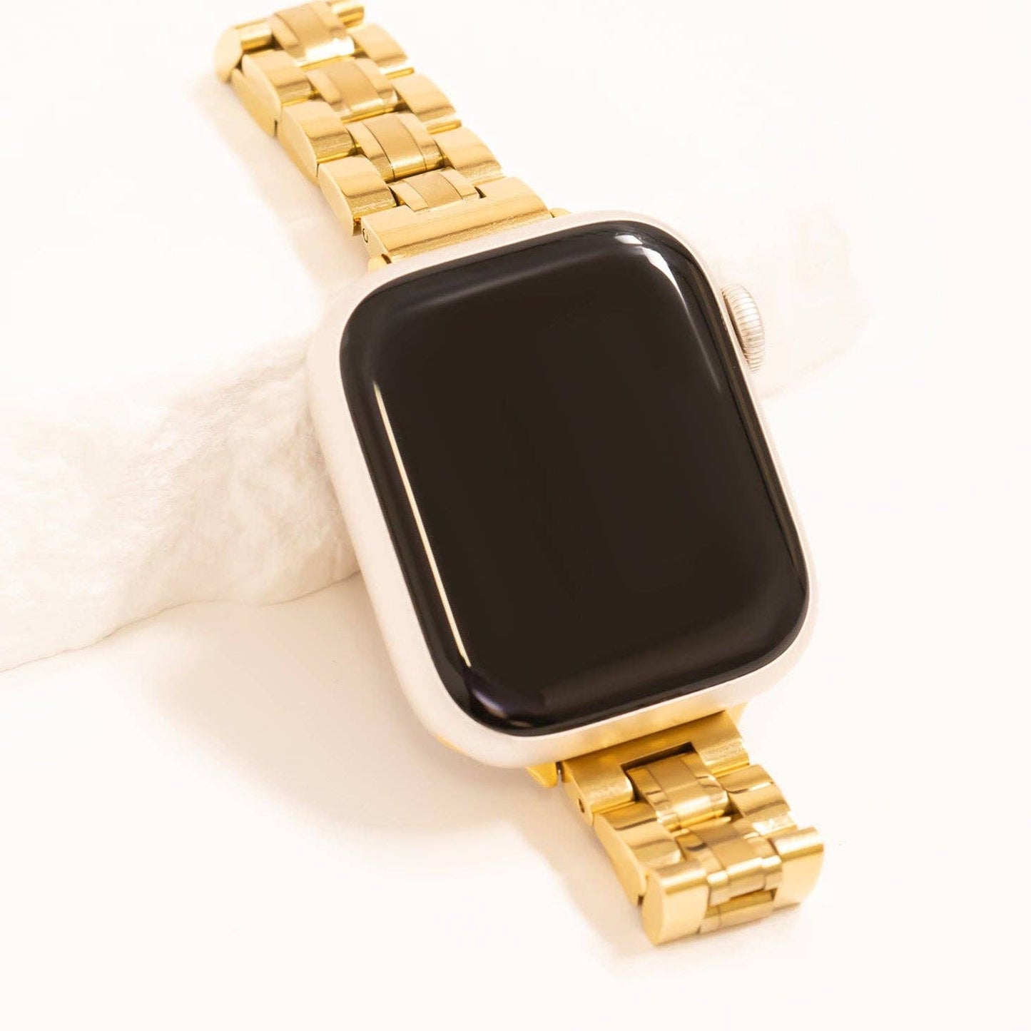 Chic Gold Smart Watch Band | Waterproof Jewelry