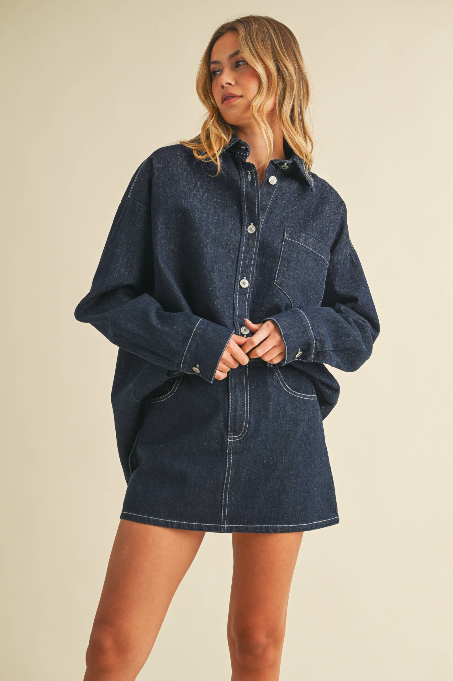 Birdie Denim Set