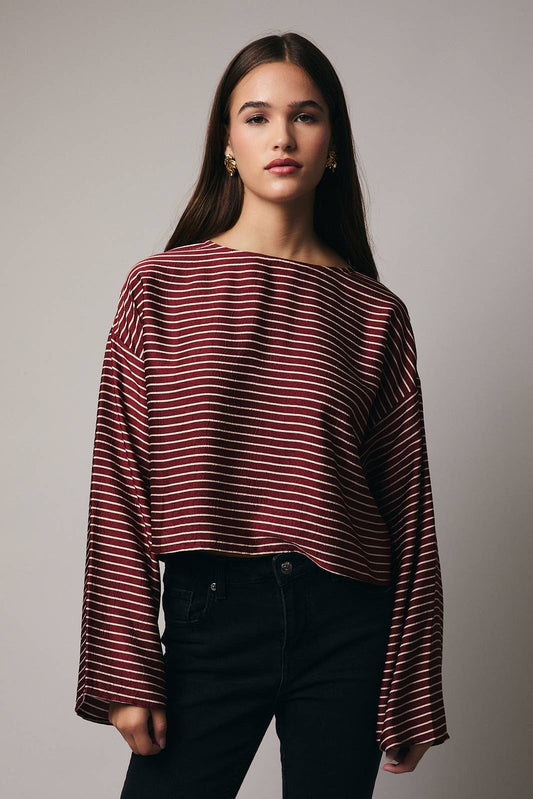 Lana Stripe Blouse