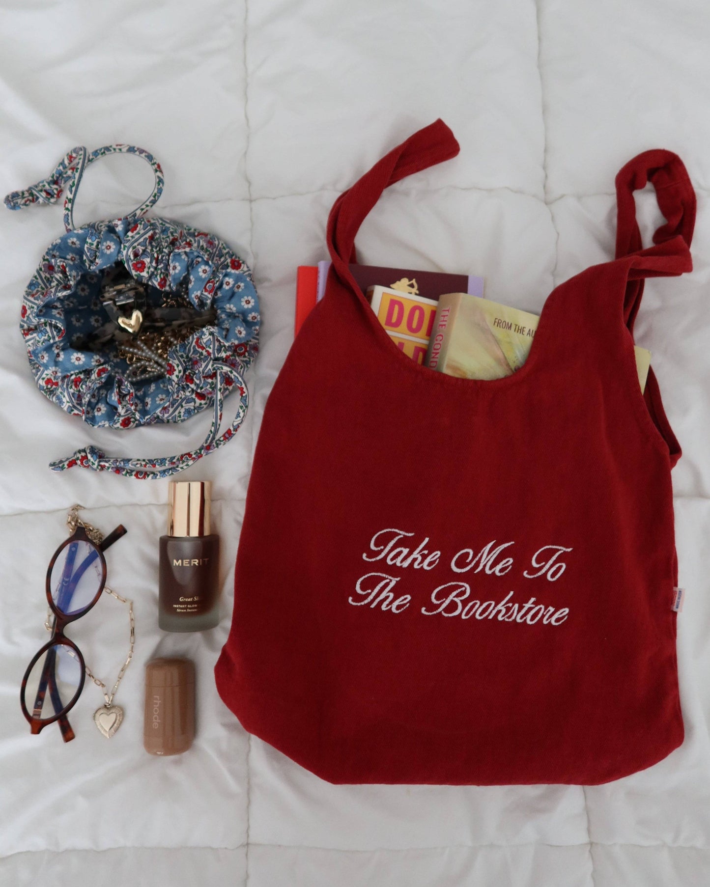 Take Me To The Bookstore Bag