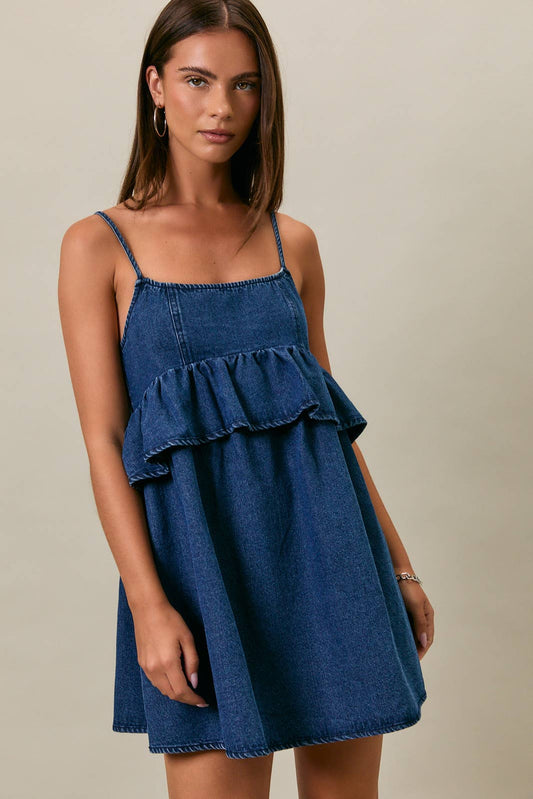 Ronnie Denim Mini Dress