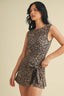 Stacie Leopard Wrap Dress