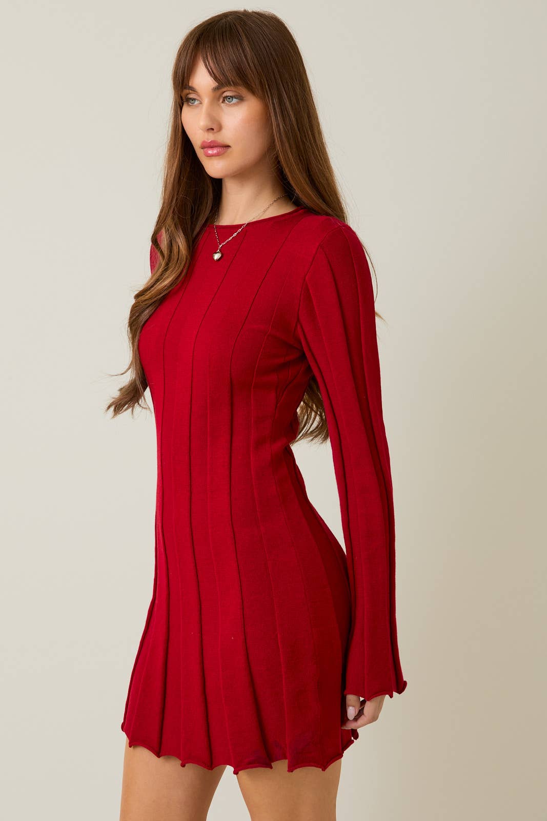 Gem Sweater Mini Dress