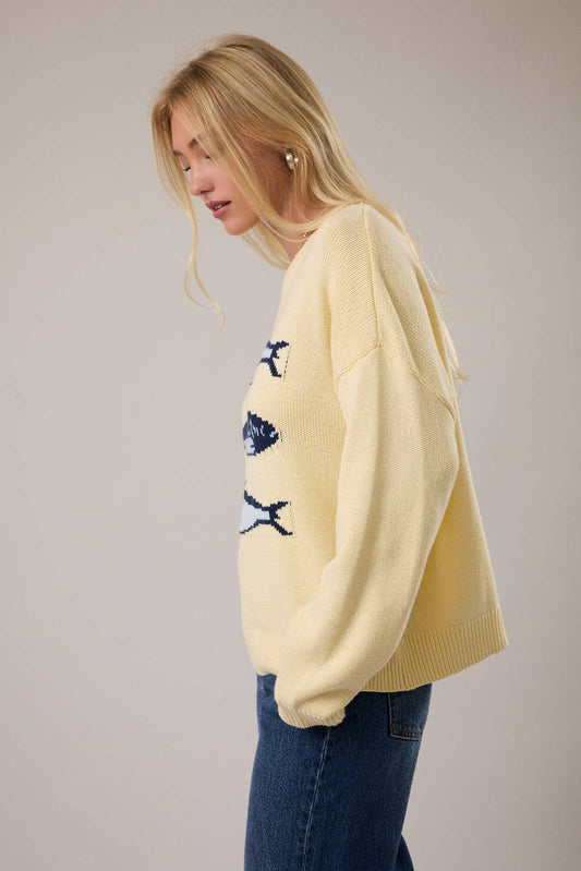 Sally Sardine Sweater