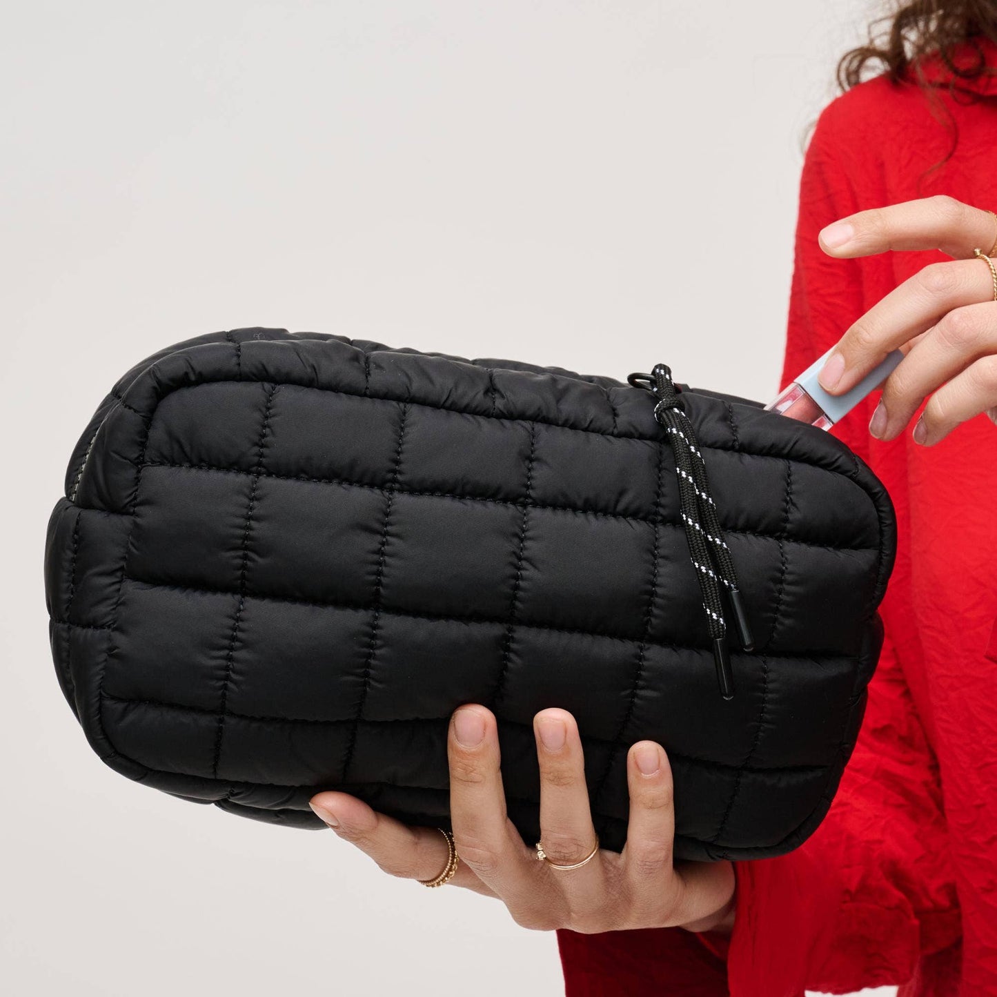 Cloud Nine Quilted Puffer Pouch