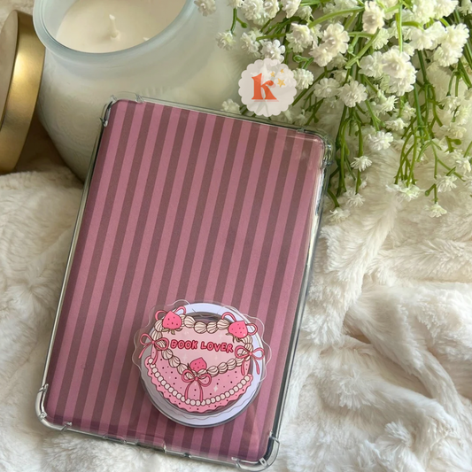 Vintage Cake Book Lover Kindle Grip