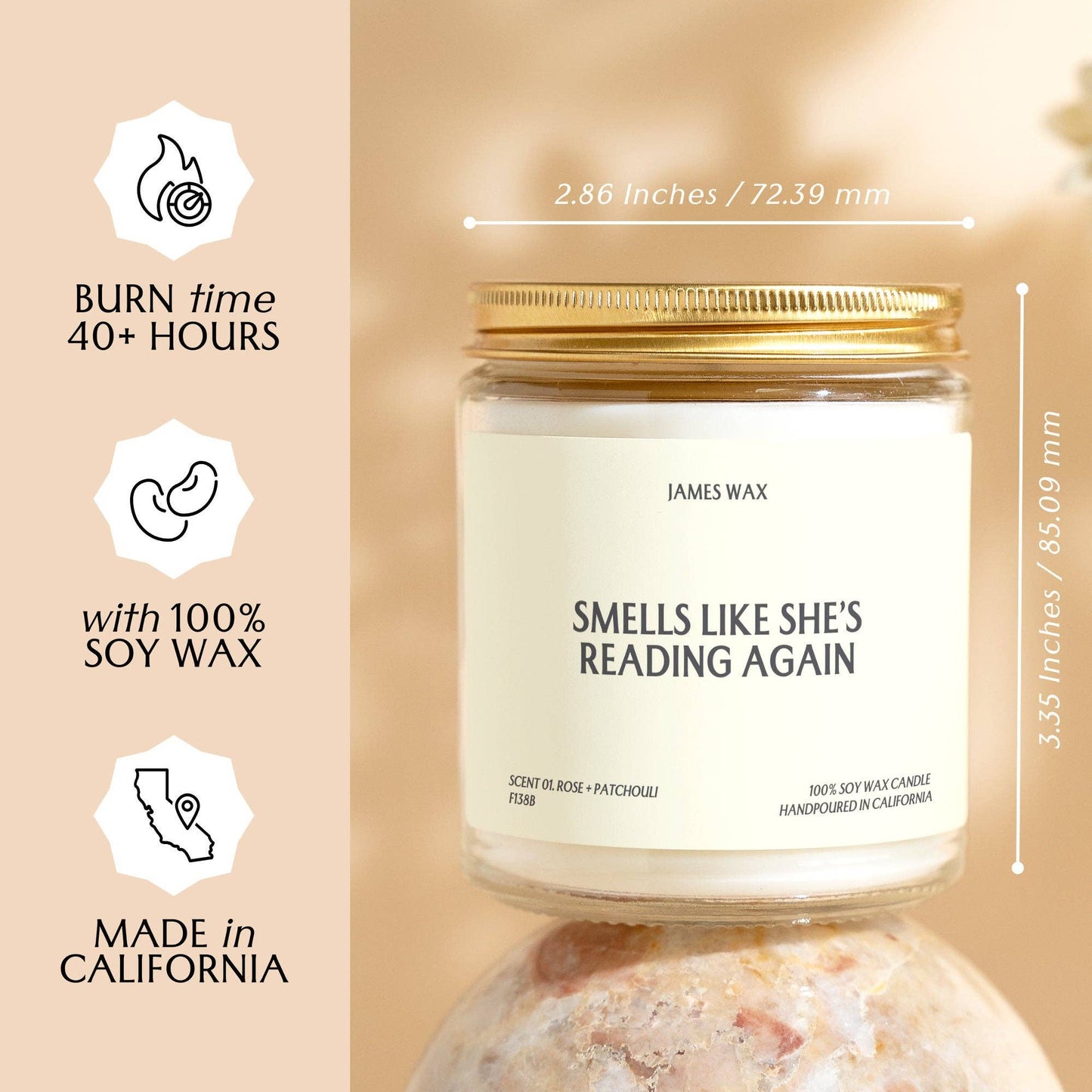 Smells Like She's Reading Again | Bookish Candle